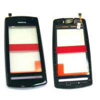 Сенсорный экран Nokia 600 черного цвета, с рамкой