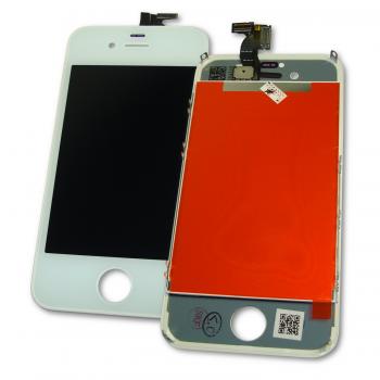 Дисплей iPhone 4S + рамка и сенсор белый (копия AAA)