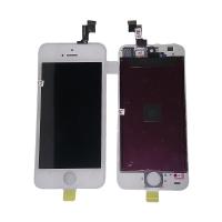 Дисплей iPhone 5S / SE с сенсором и рамкой, белый (оригинал)