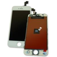Дисплей iPhone 5S / SE з сенсором та рамкою білого кольору (оригінальна матриця)