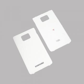 Задняя крышка корпуса Samsung i9105 Galaxy S2 Plus белая (оригинал 100%)