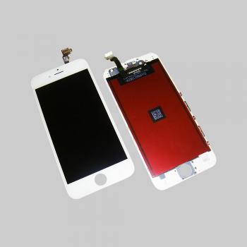 Дисплей iPhone 6 з рамкою та сенсором білого кольору (оригінальна матриця)