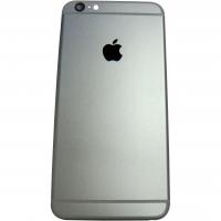 Задняя крышка корпуса iPhone 6 Plus серая + внешние кнопки и держатель SIM карты