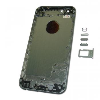 Корпус (задня кришка) iPhone 6 з зовнішніми кнопками і лотком SIM карти, сірий