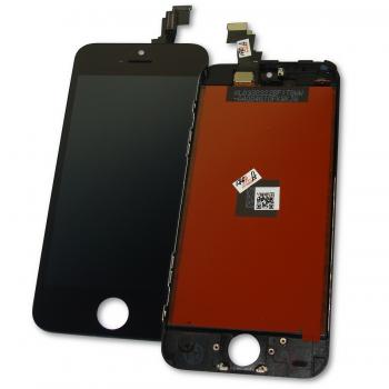 Дисплей iPhone 5C + рамка и сенсор черный (копия AA)