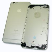 Задняя крышка корпуса iPhone 6S Plus серебристая + внешние кнопки и держатель SIM карты (копия AAA)