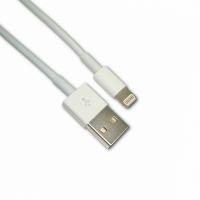 Lightning кабель зарядки та синхронізації iPhone iPad iPod, білий (оригінальні комплектуючі)