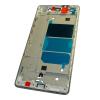 Рамка дисплея с подложкой Huawei P8 Lite золотистого цвета, в комплекте средняя часть с боковыми кнопками (оригинал Китай)
