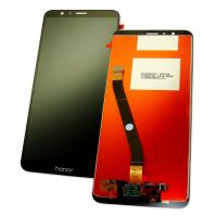 Дисплей Huawei Honor 7X + сенсор черный (оригинальные комплектующие)