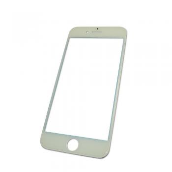 Стекло дисплея iPhone 8 белое (с рамкой) (копия AA)