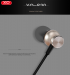 Наушники XO S20 In-Ear with Remote control and Mic золотистые