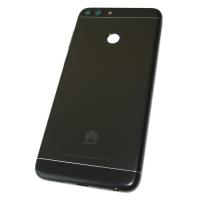 Задняя крышка, корпус Huawei P Smart черная, с внешними кнопками (оригинал Китай)