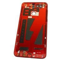 Задняя крышка, корпус Huawei Honor 7X красная, с внешними кнопками (оригинал Китай)
