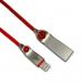 Lightning кабель зарядки и синхронизации XO NB22 Dimond для iPhone iPad iPod красный (1000 мм)