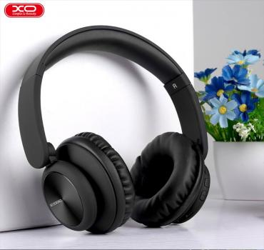 Bluetooth навушники XO B24 On-Ear CD design чорного кольору