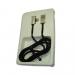 Lightning кабель зарядки и синхронизации XO NB46 + iPhone Earphone для iPhone iPad iPod серебристый (1000 мм)