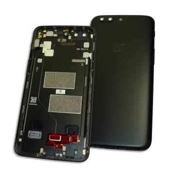 Задняя крышка, корпус OnePlus 5 черная (оригинал Китай)