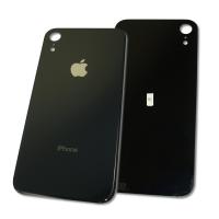 Стекло задней крышки iPhone XR черное (оригинал)