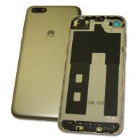 Задняя крышка, корпус Huawei Y5 (2018) Y5 Prime (2018) золотистая, с внешними кнопками (оригинал Китай)