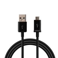 Micro USB кабель зарядки та синхронізації Samsung, чорний (1000 мм)