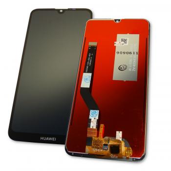 Дисплей Huawei Y7 (2019) з сенсором, чорний (оригінальні комплектуючі)