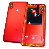 Задня кришка Xiaomi Redmi Note 6 Pro, корпус червоного кольору (оригінал Китай)