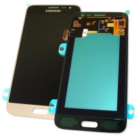 Дисплей Samsung J320F J320G Galaxy J3 2016 з сенсором, золотистий GH97-18414B (оригінал 100%)