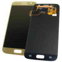 Дисплей Samsung G930F G930FD Galaxy S7 з сенсором, золотистий GH97-18523C (оригінал 100%)