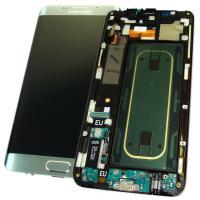 Дисплей Samsung G928F Galaxy S6 Edge Plus з сенсором та рамкою, сріблястий титан GH97-17819D (оригінал 100%)