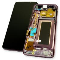 Дисплей Samsung G960F G960F/DS Galaxy S9 з сенсором та рамкою, фіолетовий GH97-21696B (оригінал 100%)