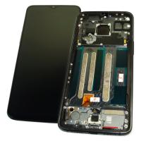 Дисплей OnePlus 7 с сенсором и рамкой, черный (оригинальные комплектующие)
