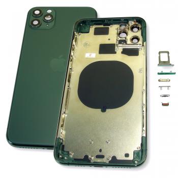 Корпус iPhone 11 Pro Max темно зелений (повний комплект)