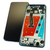 Дисплей Huawei P30 Lite / Nova 4e (6 Gb) з сенсором та рамкою синього кольору (оригінал Китай)
