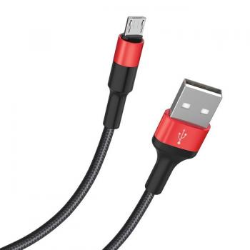 Micro USB кабель зарядки та синхронізації Hoco X26 Xpress чорного кольору (2.0A 1000 мм)