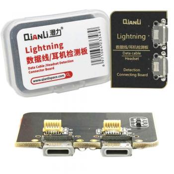 Плата програматора QianLi iCopy Plus для тестування Lightning кабелів та навушників