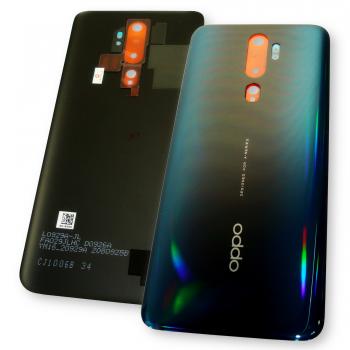 Скло задньої кришки Oppo A5 2020 / A9 2020 зелене (оригінал Китай)