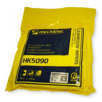 Серветки антистатичні Mechanic HK5090 з мікрофібри, безворсові 21 * 21 см (9) 100 шт