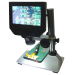 Цифровий мікроскоп з монітором 4.3 кратність збільшення 600X, HD 3.6MP CCD