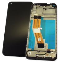 Дисплей Samsung A115F A115M Galaxy A11 2020 з сенсором та рамкою, чорний GH81-18760A (оригінал 100%)