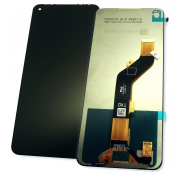 Дисплей Tecno Spark 6 / Pova / Camon 16 SE з сенсором чорного кольору (оригінальні комплектуючі)