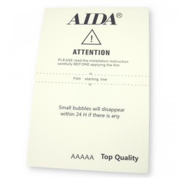 Гідрогелева захисна плівка AIDA TOP, клас якості AAAAA