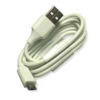Micro USB кабель зарядки та синхронізації Tecno 1000 мм білого кольору (оригінал 100%)
