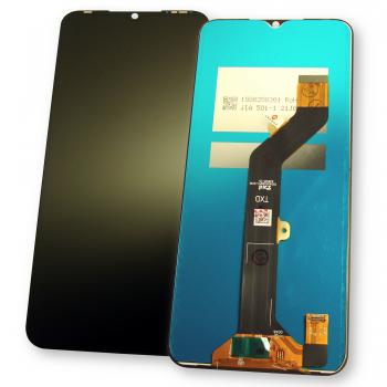 Дисплей Tecno Spark 7 з сенсором чорного кольору (оригінальні комплектуючі)
