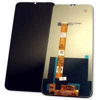 Дисплей Oppo A15 / A15s Realme C11 / C12 / C15 с сенсором черного цвета (оригинальные комплектующие)