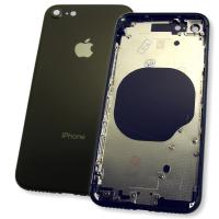 Корпус iPhone 8 черного цвета (оригинальные комплектующие)