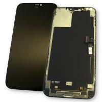 Дисплей iPhone 12 Pro Max с сенсором и рамкой, черный (оригинал 100%)