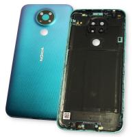 Задняя крышка, корпус Nokia 3.4 полный комплект, синего цвета (оригинал БУ, снято с аппарата)