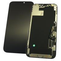 Дисплей iPhone 12 / 12 Pro с сенсором и рамкой, черный (оригинал 100%)