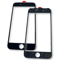 Скло iPhone 6S з рамкою, для перерізки дисплея, чорного кольору