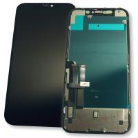 Дисплей iPhone 11 з сенсором та рамкою чорного кольору (висока якість)